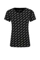 tėjiniai marškinėliai diagonal logo | regular fit DKNY Sport juoda