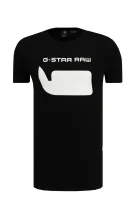 tėjiniai marškinėliai 07 r t s/s | regular fit G- Star Raw juoda