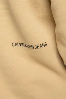 Džemperis | Regular Fit CALVIN KLEIN JEANS 	karamelinė 	