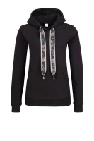 džemperis tahood | regular fit BOSS ORANGE juoda
