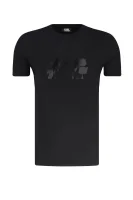 tėjiniai marškinėliai | regular fit Karl Lagerfeld juoda