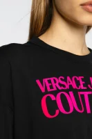 Marškinėliai | Oversize fit Versace Jeans Couture juoda
