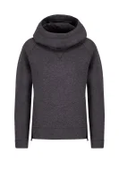 džemperis balty w hoody | regular fit Napapijri grafito