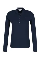 polo marškinėliai chiara | slim fit Tommy Hilfiger tamsiai mėlyna