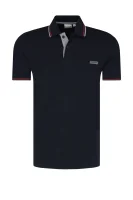 polo marškinėliai TALY STRIPE 4 | Regular Fit Napapijri tamsiai mėlyna