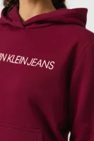 džemperis | regular fit CALVIN KLEIN JEANS fuksijos