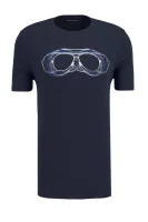 tėjiniai marškinėliai | regular fit Michael Kors tamsiai mėlyna