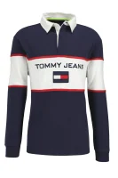džemperis 90s logo rugby | loose fit Tommy Jeans tamsiai mėlyna