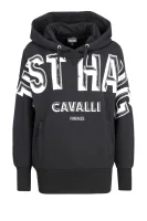 džemperis | loose fit Just Cavalli juoda