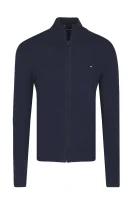 megztinis pima cotton cashmere | regular fit Tommy Hilfiger tamsiai mėlyna