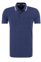 polo marškinėliai parlay 16 | regular fit | pique pima BOSS BLACK mėlyna