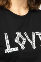 Marškinėliai | Regular Fit Armani Exchange juoda