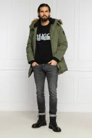 Džemperis Dicago | Regular Fit HUGO juoda