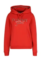 džemperis tjw modern logo hood | regular fit Tommy Jeans raudona