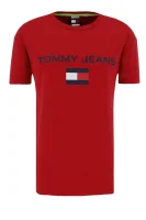 tėjiniai marškinėliai 90s logo | regular fit Tommy Jeans raudona