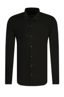 Lininė marškiniai | Slim Fit Z Zegna juoda