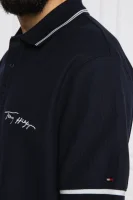 polo marškinėliai | Casual fit | pique Tommy Hilfiger tamsiai mėlyna