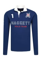 polo marškinėliai snow rugby | regular fit Hackett London tamsiai mėlyna