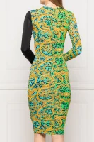 suknelė Versace Jeans Couture žalia