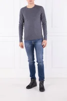 vilnonis megztinis superior | regular fit Calvin Klein pilka
