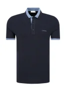 polo marškinėliai tonal colorblock | regular fit Calvin Klein tamsiai mėlyna