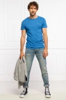 Marškinėliai JASPE | Slim Fit Tommy Jeans mėlyna