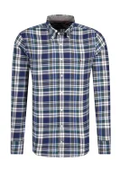 marškiniai multicolor chec | slim fit Tommy Hilfiger tamsiai mėlyna