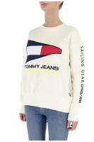 džemperis tjw 90s | loose fit Tommy Jeans kreminė