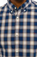 Marškiniai | Slim Fit Tommy Hilfiger tamsiai mėlyna