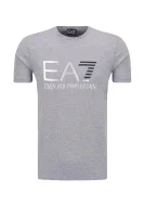tėjiniai marškinėliai | regular fit EA7 pilka
