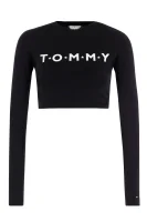 džemperis lorna round | regular fit Tommy Hilfiger juoda