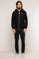 džemperis | regular fit Philipp Plein juoda