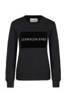 džemperis institutional flock | regular fit CALVIN KLEIN JEANS juoda