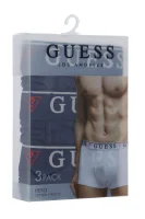 šortukai 3-pack hero | cotton stretch Guess Underwear tamsiai mėlyna