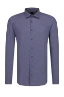 marškiniai mypop_2 | slim fit BOSS ORANGE tamsiai mėlyna
