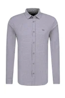 marškiniai | slim fit Armani Exchange pilka