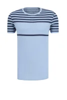 tėjiniai marškinėliai | shaped fit Marc O' Polo mėlyna