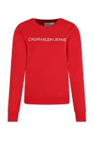 džemperis institutional | regular fit CALVIN KLEIN JEANS raudona