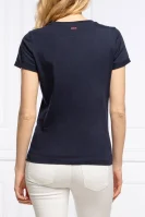 Marškinėliai The Plain | Regular Fit HUGO tamsiai mėlyna