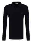 polo marškinėliai refined | slim fit Calvin Klein tamsiai mėlyna