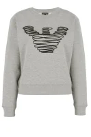 džemperis | regular fit Emporio Armani pilka