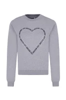 džemperis | regular fit Love Moschino pilka