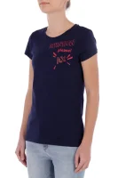 marškinėliai | regular fit Armani Exchange tamsiai mėlyna