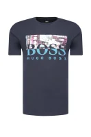 tėjiniai marškinėliai trek 4 | regular fit BOSS ORANGE tamsiai mėlyna