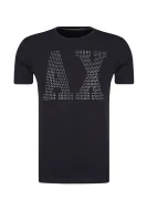 tėjiniai marškinėliai | regular fit Armani Exchange juoda