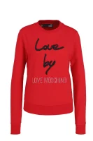 džemperis | regular fit Love Moschino raudona