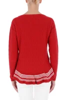 megztinis valeska | regular fit Tommy Hilfiger raudona