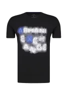 tėjiniai marškinėliai | slim fit | pima Armani Exchange juoda