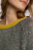 Megztinis DARIA | Loose fit | su vilna MAX&Co. pilka