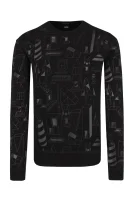 megztinis lovelli | regular fit BOSS BLACK juoda